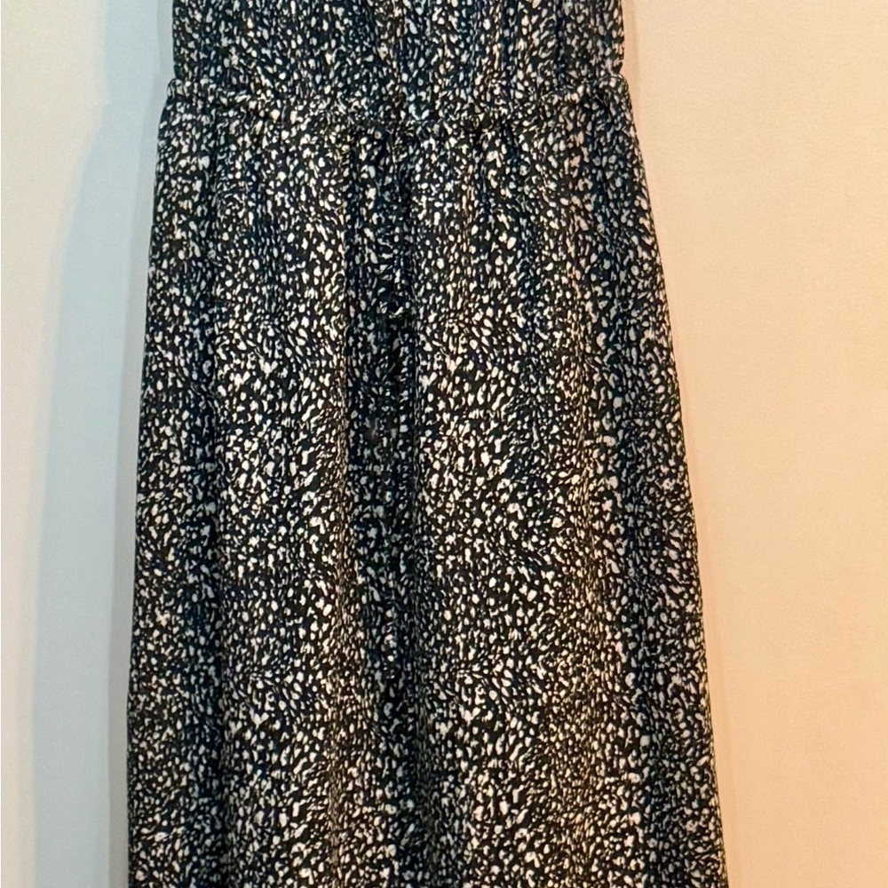 Stylish Black and White Dress